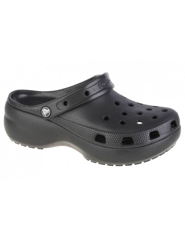 Crocs Classic Platform Clog Î‘Î½Ï„Î¹Î¿Î»Î¹ÏƒÎ¸Î·Ï„Î¹ÎºÏŒ Unisex Î£Î±Î¼Ï€ÏŒ ÎœÎ±ÏÏÎ¿